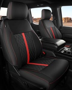 RIDEPOSH for Ford F150 Leather Seat Covers, SuperCrew XL XLT 2021-2026
