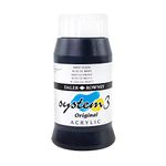 Daler-Rowney System3 Acrylic Paint, Plastic Pot, 16.91oz - 500 ml, Mars Black