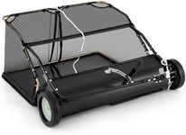 COSTWAY 126cm Tow-Behind Lawn Sweep