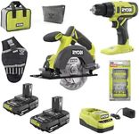 18-Volt Cordless 2-Tool Combo Bundl