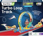 Smartivity High-Speed Race Car Track with Loop for Kids 6-12 Years | 3in1- Car, Loop, Glider Plane Launcher I Build & Play I Birthday Gift for Boys & Girls Age 6,7,8,9,10,11,12 Years