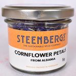 Steenbergs Cornflower Petals Dried Blue Standard Jar 5g