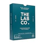 The Lab Co. Laundry Detergent Strips Sheets Eco Ultra-Concentrated Non-Bio Fragrance Free Unscented Sensitive Skin. Hand and Machine Washing. For 64 Loads