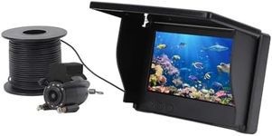 Underwater Fishing Camera, Portable 1080P HD Fish Finder Camera with 4.3in Screen, 220° Wide Angle, Visible Fish Finder for Ice Lake Sea Boat Kayak Fishing