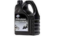 Silkolene Motorbike Quality Semi Synthetic Motorcycle Engine Oil SUPER-4 10W-40 4L BOTTLE