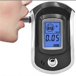 AROTEC Portable Alcohol Testing Machine with 5 Mouthpieces/Alcohol Tester Breath Analyzer/Checker Machine, Professional Alcometer BAC Tester with LCD Digital Display Alcohol Detector Accuracy