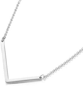 𝐁𝐢𝐠 𝐋𝐞𝐭𝐭𝐞𝐫 𝐍𝐞𝐜𝐤𝐥𝐚𝐜𝐞 Stainless Steel Initial Pendant Best Friends Jewelry for 𝐖𝐨𝐦𝐞𝐧 Her Wedding Birthday Christmas Gifts, Metal