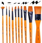 Mont Marte Art Acrylic Paint Brushes 11 Piece Set