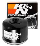 K&N Powersports Oil Filter - Spin-On 79x71mm compatible with BMW, Bimota, Husqvarna (KN-160)