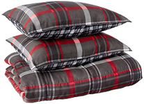 Eddie Bauer Willow Plaid Comforter Set Full/Queen Dark Grey, 223946