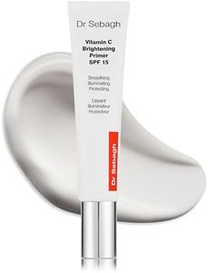 Dr Sebagh Vitamin C Brightening SPF 15 Primer (2.6 fl oz) - Illuminating Face Makeup Primer with Vitamin C - Hydrating - SPF & Foundation Primer for Radiant, Smooth Makeup Finish