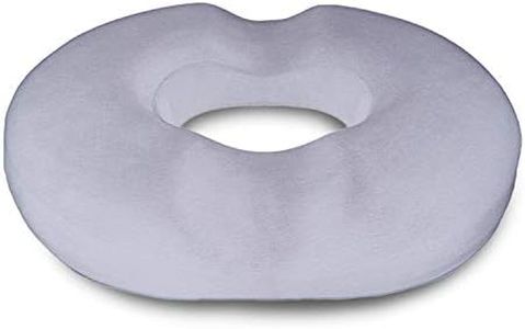 Donut Pillow Hemorrhoid Seat Cushion - Orthopedic Memory Foam – Contoured Luxury Comfort, Pain Relief and Supports Prostate, Pregnancy, Post Natal Sciatica Coccyx, Surgery & Tailbone Pressure Dr Flink