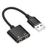 Usb Headset Splitter For Laptop