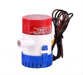 SAILFLO Bilge Pump 12 Volt Bulge Pump Sump Pump 12v Marine Pumps Submersible for Fishing Boat Yacht RV SPA Pool 750GPH Water Pump