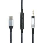 NewFantasia USB C Audio Cable Compatible with Bose 700, QC35 QC25 QC35II QC45 Headphone, Remote Volume Mic Compatible with iPhone 15/15 Pro/15 Plus, Compatible with iPad 10th/9th/Air/Pro