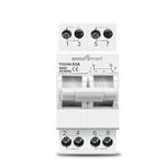 amiciSmart Dual Power Manual Control Transfer Switch, 63A (Single Phase)