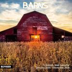 2026 Wall Calendar Barns | 12 Month