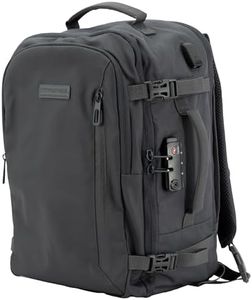 Ryanair Mochila Equipaje de Mano 40x20x25, Mochila Bolsa 20L Easyjet Vuelos Low Cost - Carbono