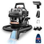 BISSELL SpotClean HydroSteam, Steam Cleaner, Powerful Carpet Cleaner 1000W, Upholstery Cleaner with HydroSteam, Portable Spot Cleaner, Carpet Stain Remover for Upholstery, Sofa Cleaner & Car, 3689E
