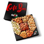 Gourmet Nut Platter 7 Mix Tray - Gift Baskets for Adults & Kids, Healthy Food to