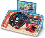 Melissa & Doug PAW Patrol Rescue Mission Wooden Dashboard - Activity Board, Toddler Sensory Toys, Pretend Play Driving Toy For Kids Ages 3+