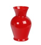 Oasis Acrylic Vase Multipurpose Home Office Table Decoration Flower Indor Plants Secculants Vase Classic Urn Red 8.5x18cm (1 No)