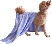 Dock & Bay Pet Towel - Super Absorbent & Quick Drying Dog Towels with Bag - 100% Recycled - Pawfect Purple, Medium (90x50cm, 35x19)