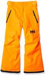 Helly-Hansen Junior Legendary Pant, 278 Neon Orange, 10