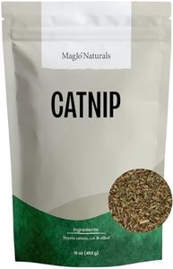 MagJo Naturals Farm Direct Catnip, Freshest Available, Bulk Bag (1 Pound)