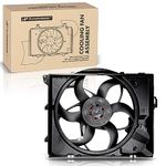 A-Premium Radiator Cooling Fan Assembly with Motor Replacement for BMW E90 E91 3 Series 128i 325i 328i 328xi 330i Z4 2006-2013 with Engine Code N52 N52N
