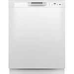 GE 24" Built-In Front Control Dishwasher White - GDF510PGRWW