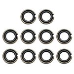 OSALADI 10 Sets Impact Wrench Retainer Rings with O-Ring, 1/2 Impact Wrench Retainer Retaining Ring Anvil Retaining Ring Install Tool