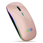 COO Wireless Mouse, LED Slim Dual M