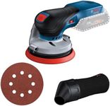 Bosch Professional 18V System Cordless Random Orbit Sander GEX 18V-125 (incl. sanding disc (125 mm), 1x sanding paper, dust bag, without battery/charger)