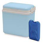 10 Litre Cooler Box Camping Beach Picnic Travel Insulated Coolbox + 1 Ice Pack