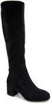 Kenneth Cole REACTION Women's Rida Stretch Boot Ankle, Black Micro, 11