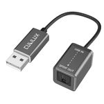 Cubilux USB A to TOSLINK Optical Audio Adapter, Unidirectional USB Type A to SPDIF Digital Converter, S/PDIF Transmitter for Computer Laptop PC ONLY, NOT for TV Or Other Devices