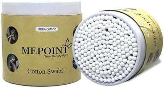 Bamboo Cotton Swabs 200 Count | Compostable & Organic Cotton Bubs, Natural Eco Friendly Biodegradable Wooden Cotton Buds, Plastic-Free (200pcs)