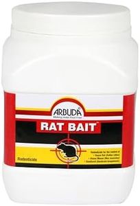 Rat Bait Rat Killer Granules (1 Kg)| Rat Control in and Around Buildings, Basements, Godowns, Fields, Orchards and Other Outdoor Areas
