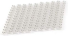 10pcs 360V 10A Dual Row Screw Terminal Block Electric Barrier 12-Terminal Strip Block Quick Connector