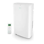 SereneLife SLPAC14 SLPA Compact Home AC Cooling Unit With Built-In Dehumidifier & Fan Modes; Quiet Operation; Includes Window Mount Kit; 14000 BTU- White