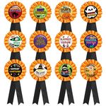 Halloween Costume Party Award Ribbons - Trick or Treat Contest Awards Prizes Party Celebration Supplies Favors Decorations