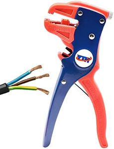 LIUJINCAN Automatic Wire Stripper and Cutter, Self Adjusting Insulation Stripper Tool 2 in 1 for Heavy Duty Electronic and Automotive Repair (Blue)