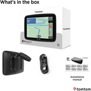 TomTom GO Classic Lite 6" Car Sat Nav – Europe Maps, WiFi, Traffic Alerts