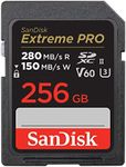 SanDisk 256GB Extreme PRO SDXC UHS-