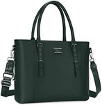 MOSISO PU Leather Laptop Tote Bag f