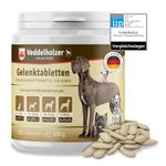 Veddelholzer Joint Supplements for Dogs Certified comparison winner Hip & Joint Care for dogs High Strength Dog Supplements for all ages & breeds with Glucosamine, Green lipped Mussel & Omega3