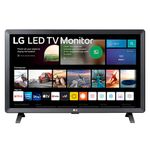 LG TV Monitor 24TQ520S-PZ - 23.6 inch, HD Display, 60Hz, 14 ms, 1366 x 768 px, 2 x 5W Stereo Speakers, Wall Mountable, webOS Smart TV, Smart Wireless Connection