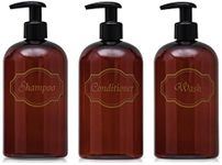Bottiful Home-16 oz Amber Shampoo, 