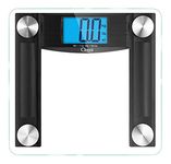 Ozeri ProMax 560 lbs / 255 kg Bath Scale, with 0.1 lbs / 0.05 kg Sensor Technology, and Body Tape Measure & Fat Caliper, Black